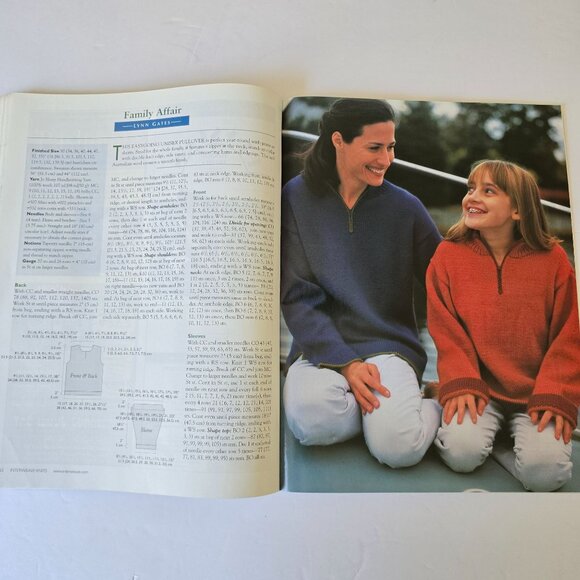 Interweave Knits Spring 2002 Magazine Featuring Knitting Patterns For Sweaters J - Picture 13 of 16
